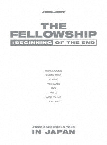 ATEEZ -THE FELLOWSHIP: BEGINNING OF THE END IN JAPAN -2Blu-ray