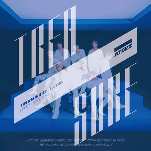 ATEEZ - TREASURE EP. EXTRA: Shift The Map [CD+DVD Japanese Release/ Type A]