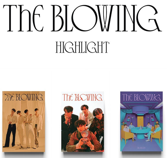 Highlight - The Blowing (3rd Mini Album -Random of 3 versions)