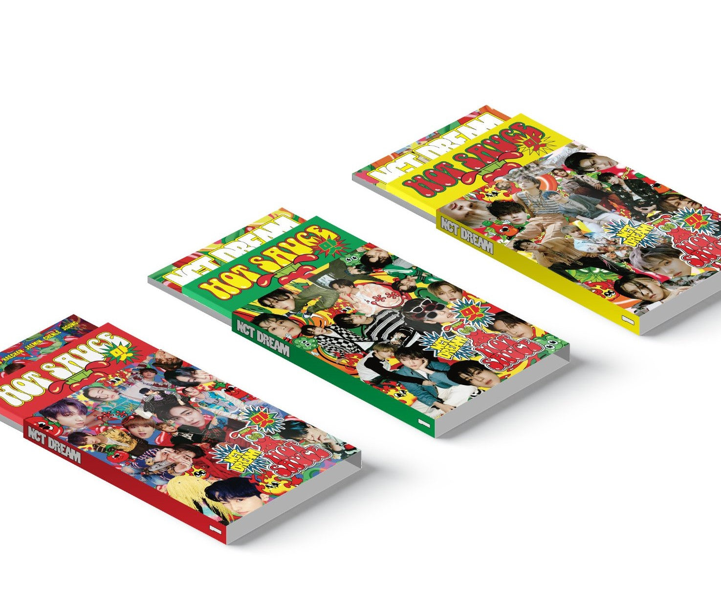NCT DREAM - 1ST ALBUM : HOT SAUCE (Photobook - Random of 3
