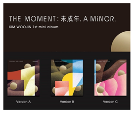 KIM WOO JIN - The moment : 未成年, a minor (Random Covers)