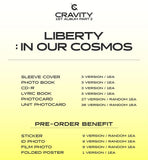 CRAVITY - LIBERTY : IN OUR COSMOS (Random of 3 versions)