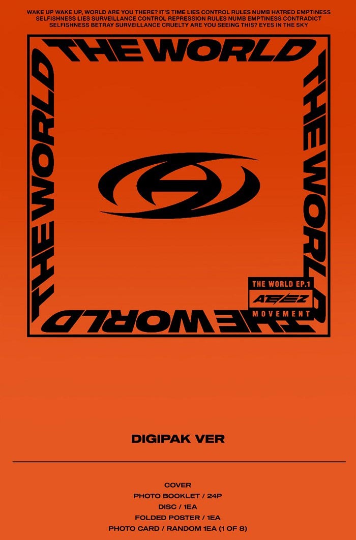 ATEEZ - THE WORLD EP.1 : MOVEMENT (Digipack Ver.) - K-Pop Time
