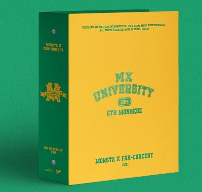 MONSTA X - 2021 FAN-CONCERT MX UNIVERSITY DVD