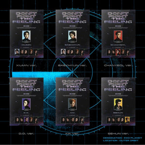 EXO Special Album - DON'T FIGHT THE FEELING (Expansion Version) (CHOICE of 6 Member Covers - While stocks last!)