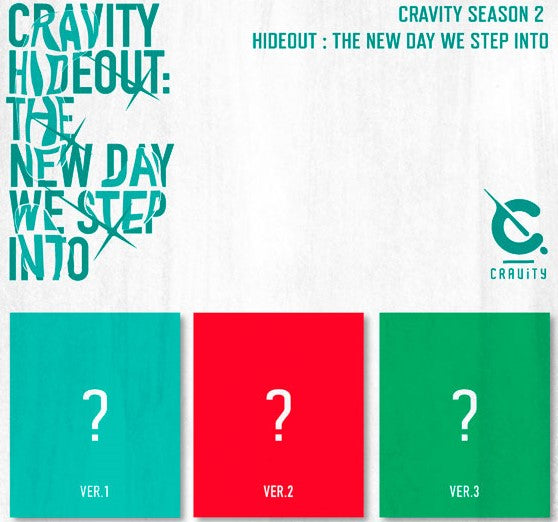 CRAVITY - SEASON 2 HIDEOUT: THE NEW DAY WE STEP INTO (Random Versions)