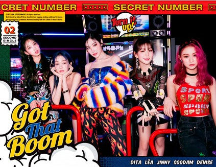 SECRET NUMBER - 2nd Single Album : Got That Boom