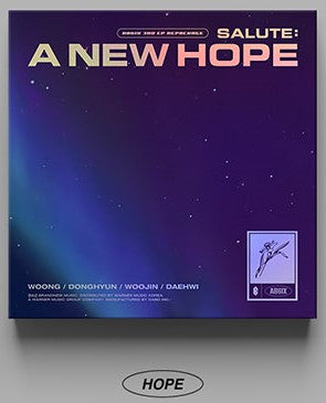 AB6IX - 3RD EP REPACKAGE Album SALUTE : A NEW HOPE (HOPE Ver)
