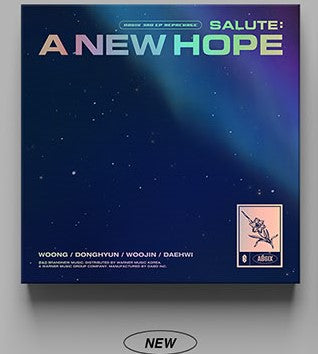 AB6IX - 3RD EP REPACKAGE Album SALUTE : A NEW HOPE (NEW Ver)
