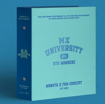 MONSTA X - 2021 FAN-CONCERT MX UNIVERSITY KIT VIDEO - K-Pop Time