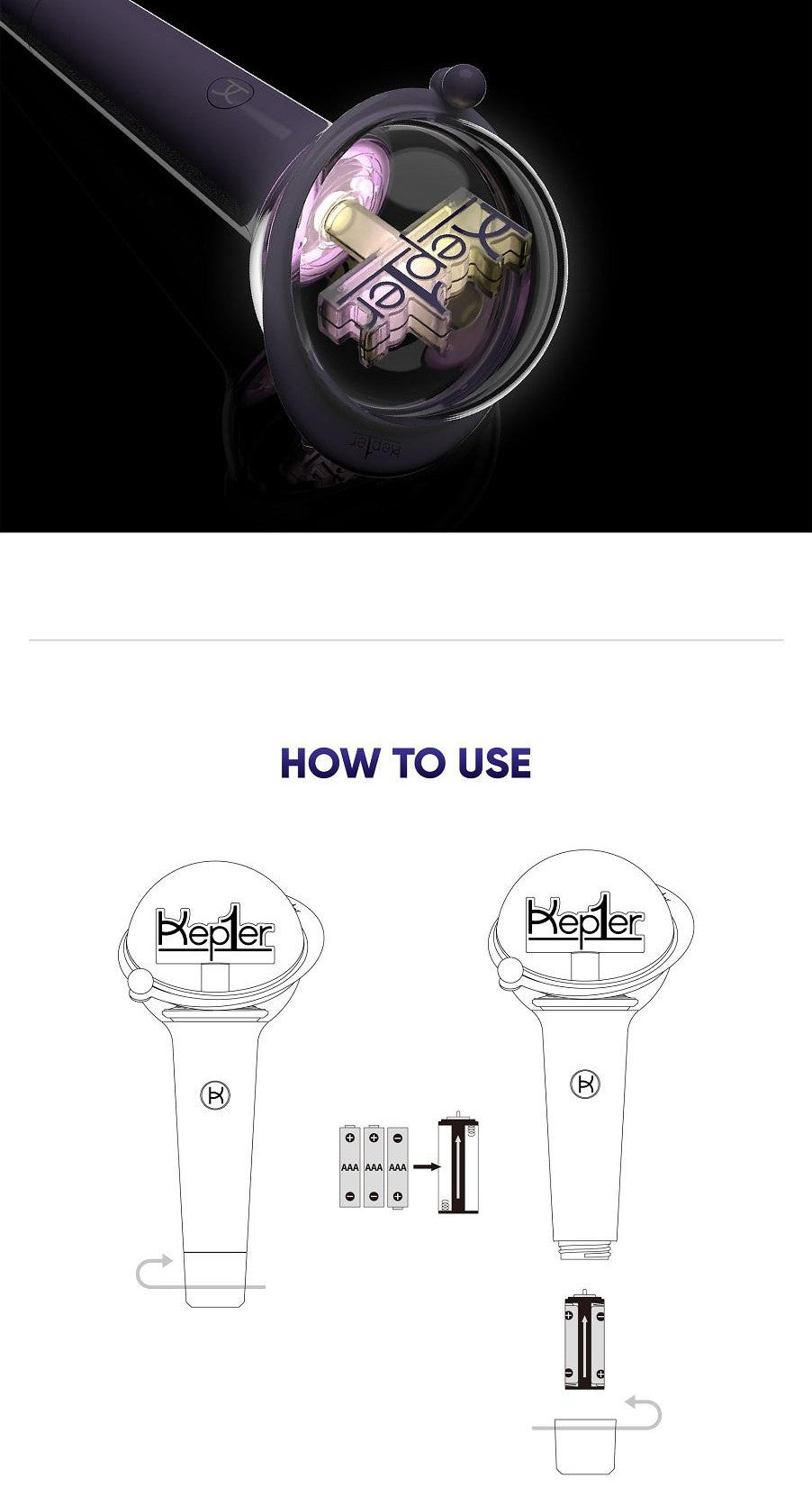 KEP1ER - OFFICIAL LIGHT STICK - K-Pop Time