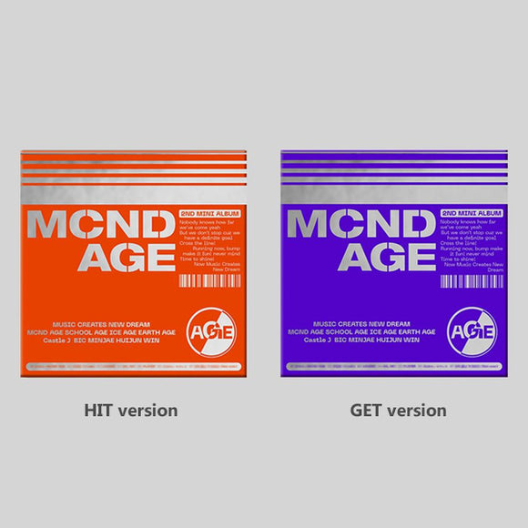 MCND - 2nd Mini Album : MCND AGE (Random of 2 Versions)