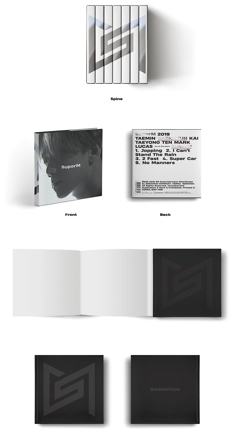 SuperM 1st Mini Album (group Ver.)20枚SET SuperM 1st Mini Album (group Ver.)20枚SET SUPER M - 1st Mini