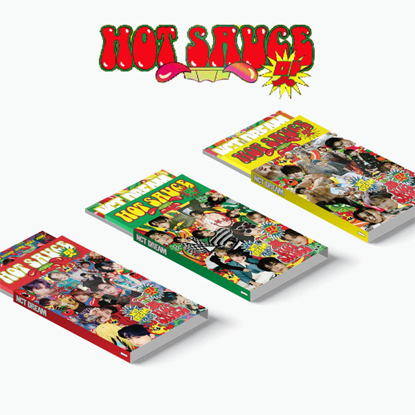 NCT DREAM - 1ST ALBUM : HOT SAUCE (Photobook - Random of 3