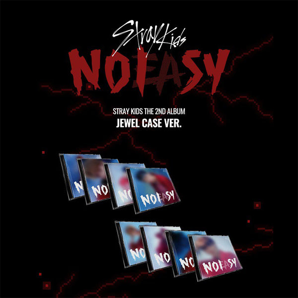 STRAY KIDS - NOEASY (Jewel Case) *FLASH PRICE / STRICTLY RANDOM / ONLINE ONLY*