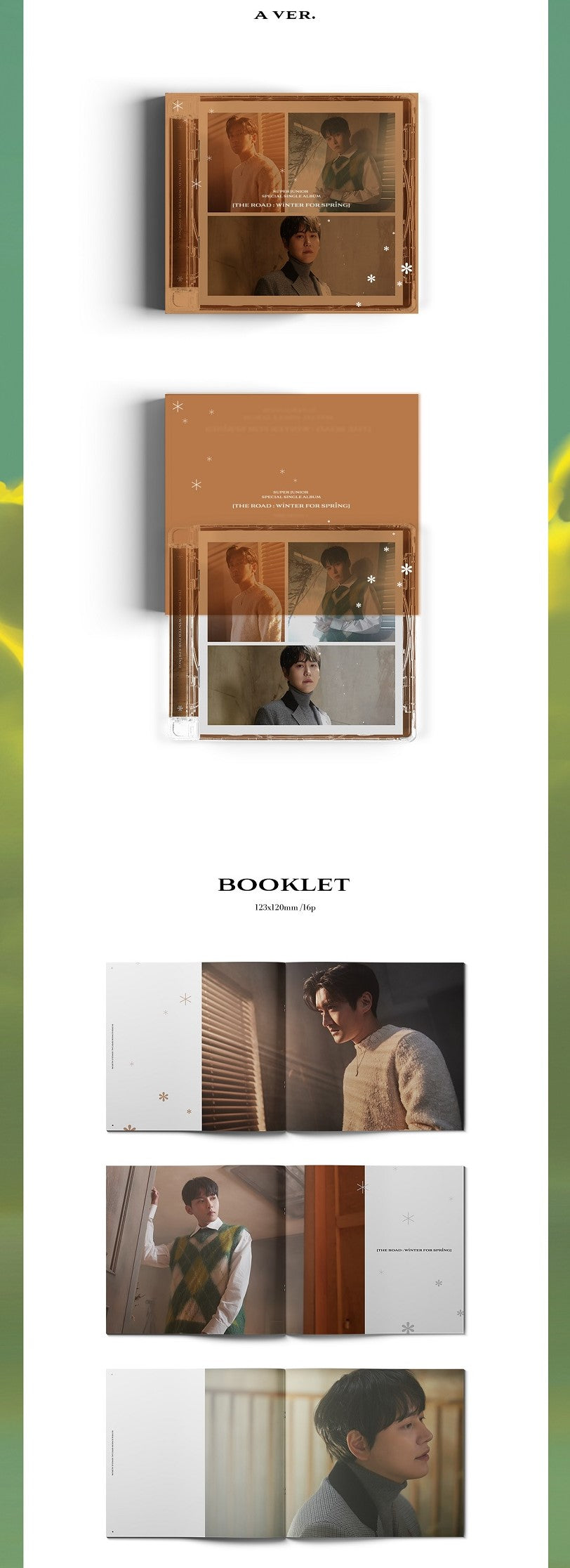 SUPER JUNIOR - The Road : Winter for Spring (Choose from 3