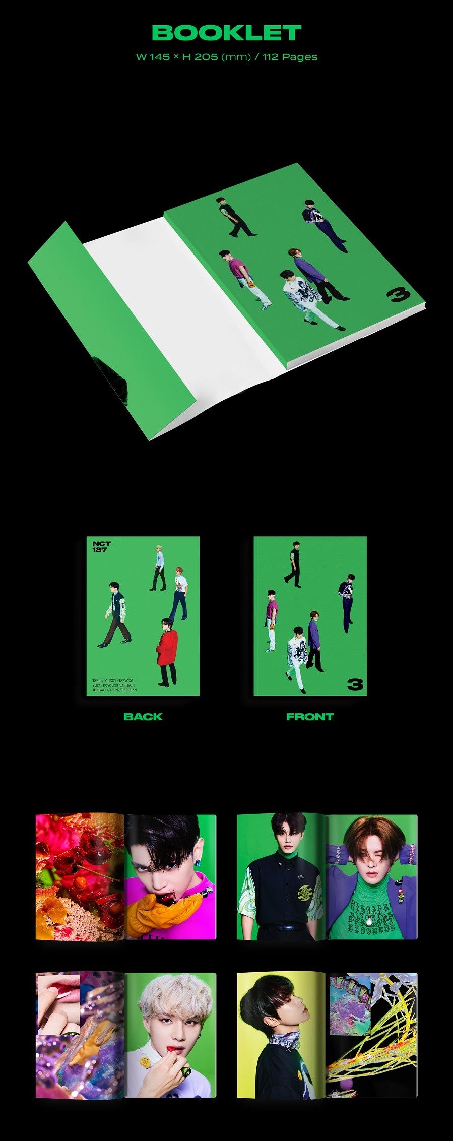 【新品未開封・まとめ売り】NCT 127 Sticker STICKY 10枚 NCT 127 - Sticker : Sticky ver - K-Pop Time