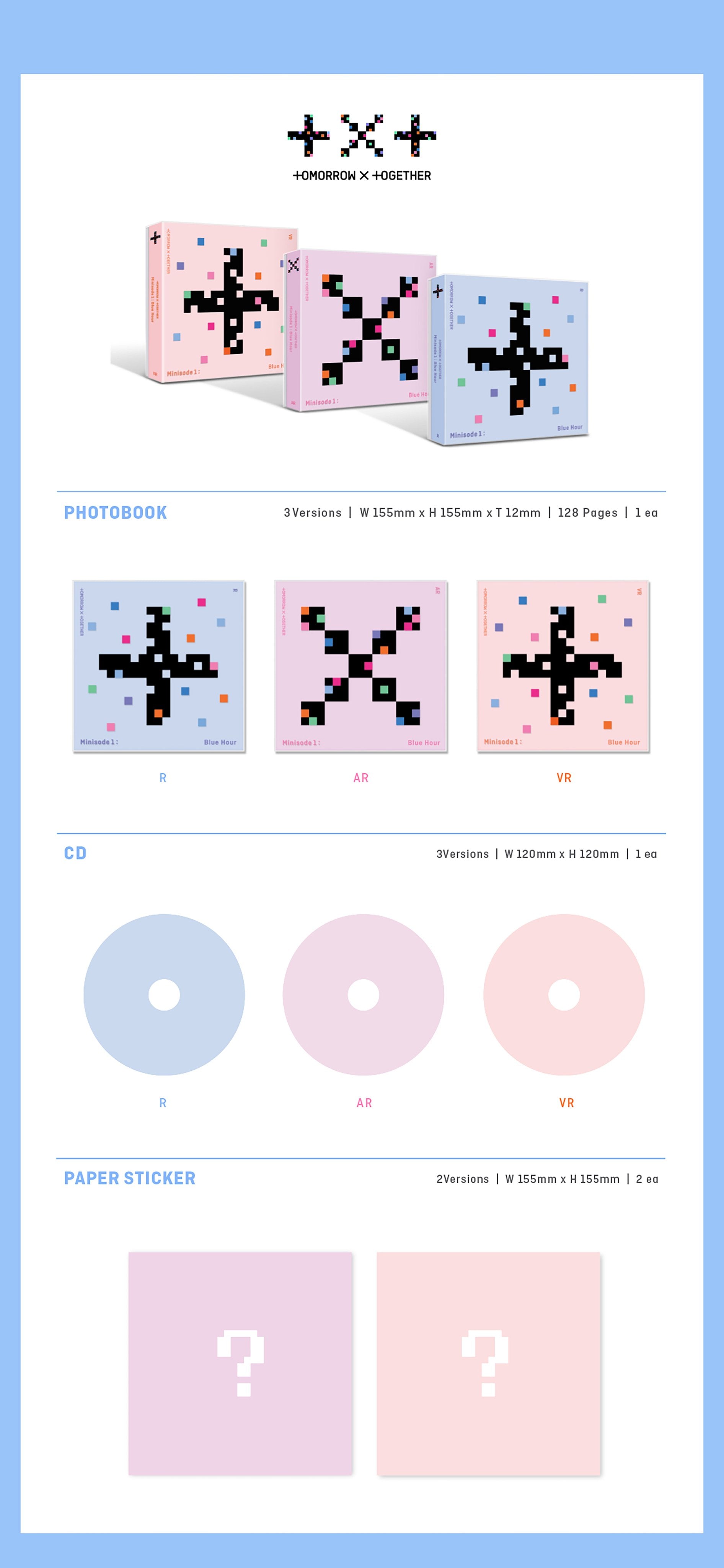TXT Blue hour ブルアワ　サウェ　ラキドロ UNOFFICIAL] TXT MINISODE 1: BLUE HOUR LUCKY DRAW SOUNDWAVE SW