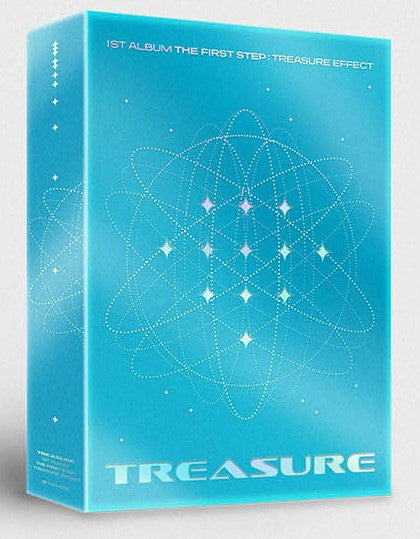 TREASURE - 1ST ALBUM THE FIRST STEP : TREASURE EFFECT (BLUE VER)