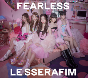 LE SSERAFIM - Fearless [Japanese Limited Edition CD+DVD / Type B]