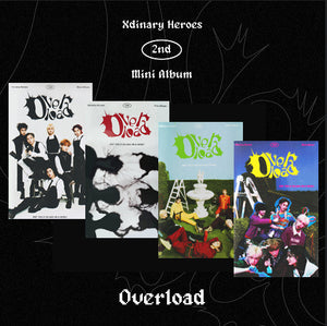 Xdinary Heroes 2nd Mini Album Overload - front covers