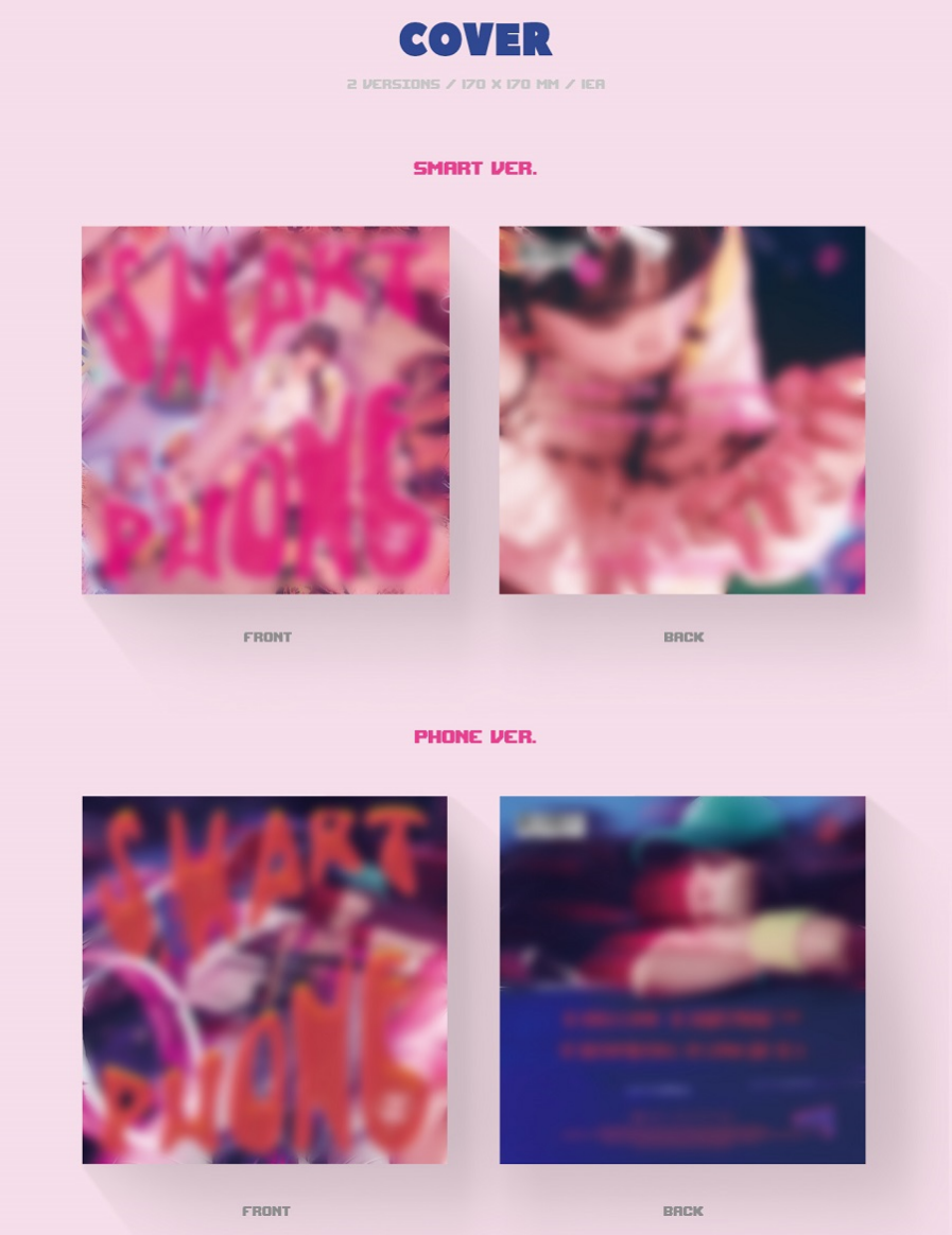 YENA - SMARTPHONE [Random of 2 Versions] - K-Pop Time