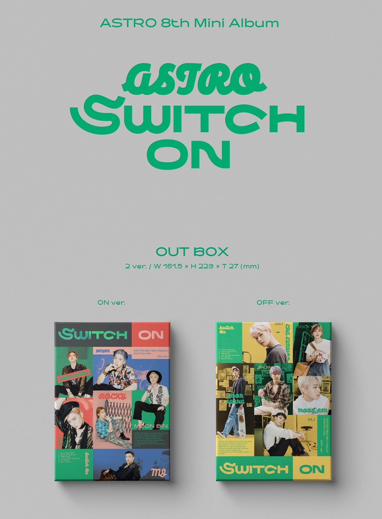 ASTRO - SWITCH ON (Choice of 2 Versions) - K-Pop Time