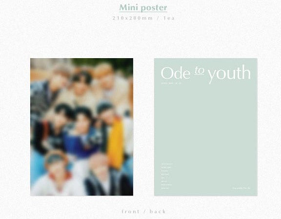 ATEEZ - 1ST PHOTOBOOK : ODE TO YOUTH - K-Pop Time