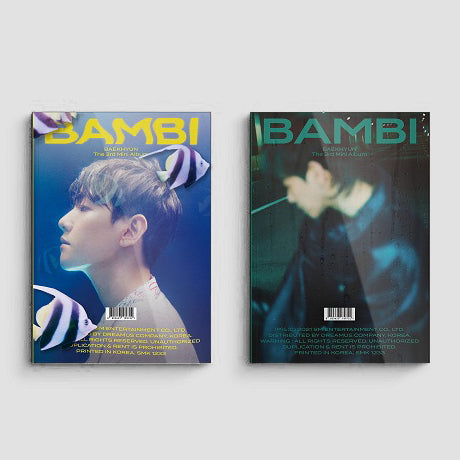 BAEKHYUN - 3rd Mini Album: Bambi (Photobook Ver) (Random of 2 Versions)