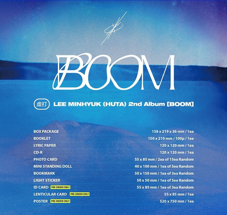LEE MINHYUK(HUTA / BTOB) - BOOM - K-Pop Time