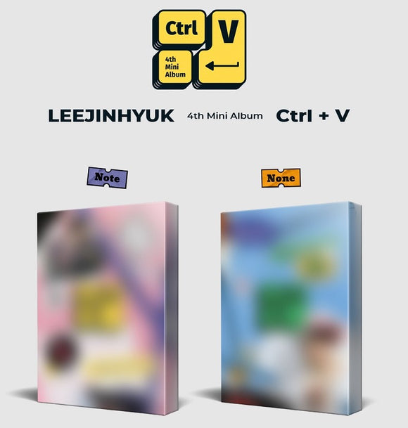 LEE JIN HYUK - Ctrl+V (Random of 2 Versions)
