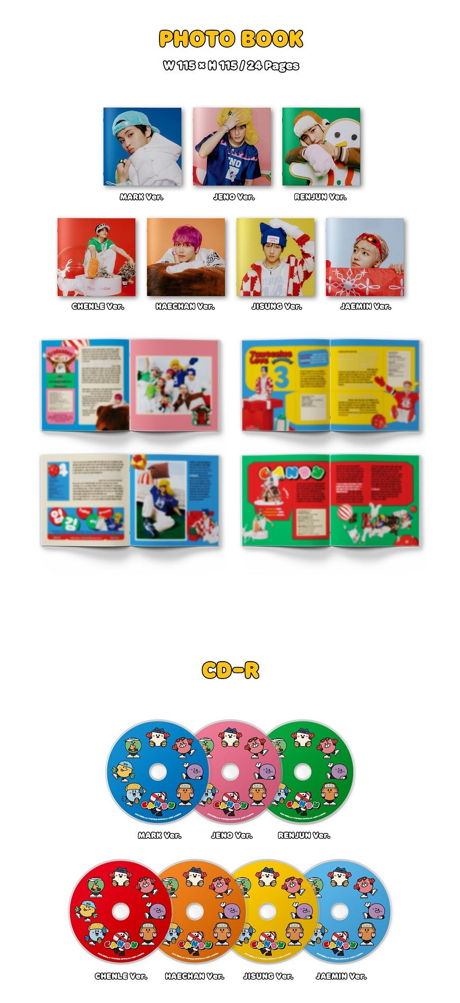 NCT DREAM - Winter Special Mini Album : Candy /Digipack Ver NCT DREAM - Winter Special Mini Album : Candy /Digipack Ver