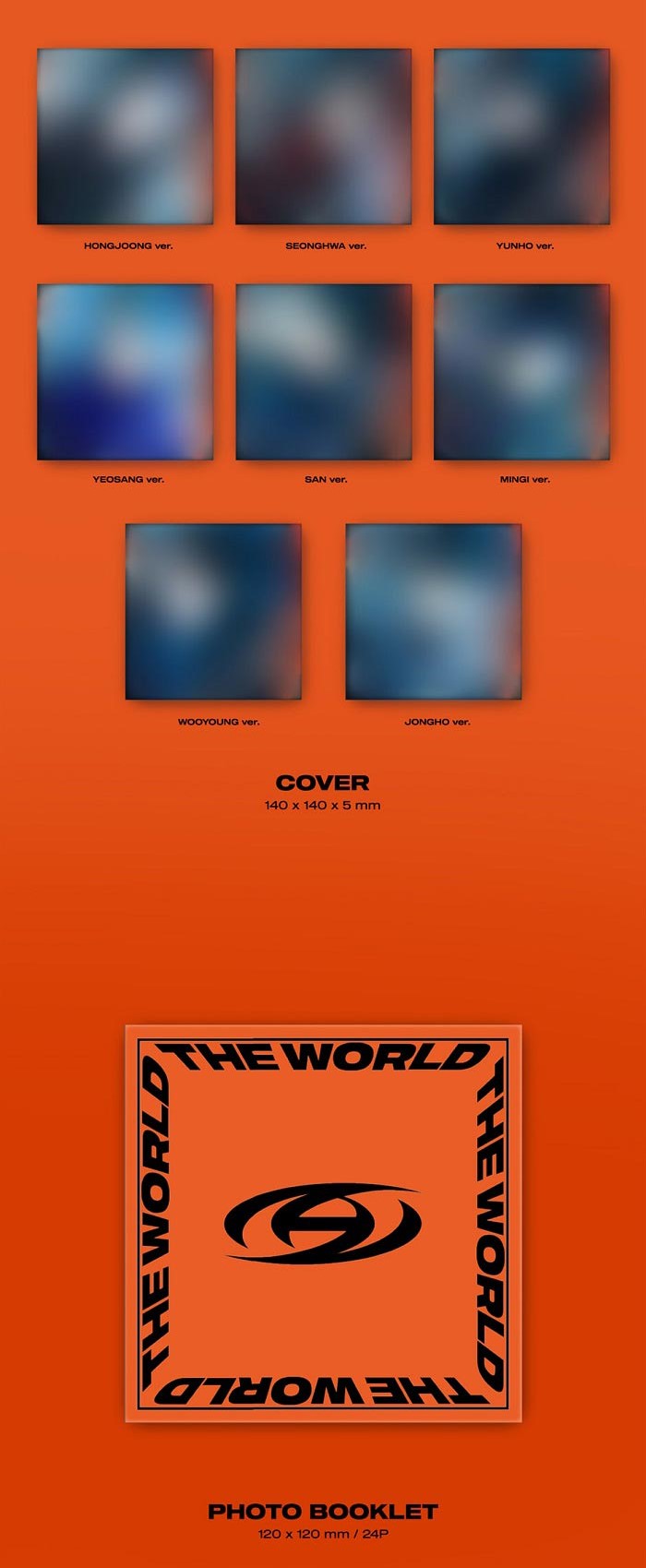 ATEEZ - THE WORLD EP.1 : MOVEMENT (Digipack Ver.) - K-Pop Time