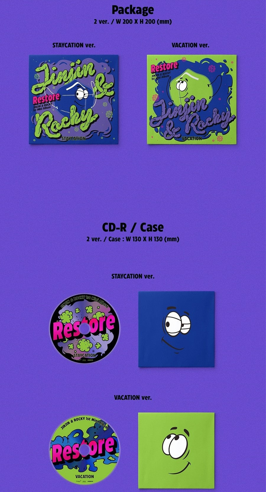 JINJIN & ROCKY (ASTRO) - RESTORE (Random of 2 versions*) - K-Pop Time