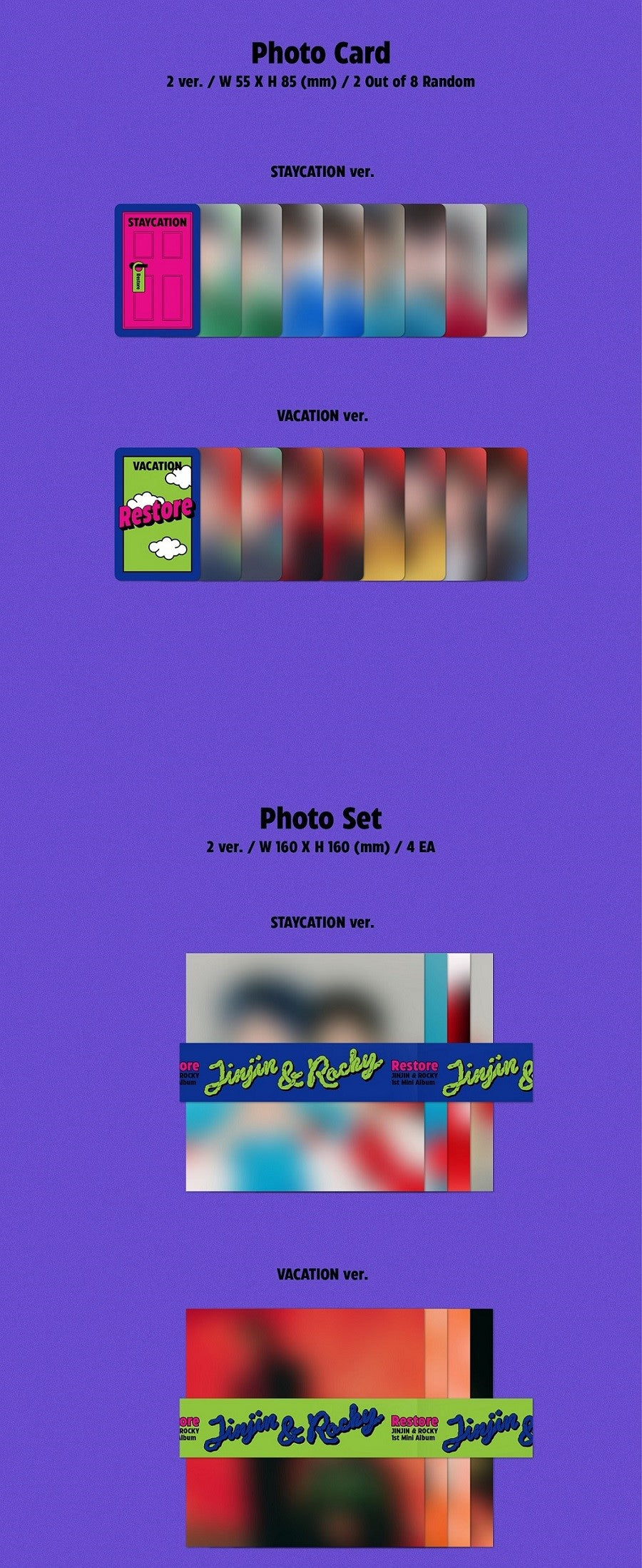 JINJIN & ROCKY (ASTRO) - RESTORE (Random of 2 versions*) - K-Pop Time