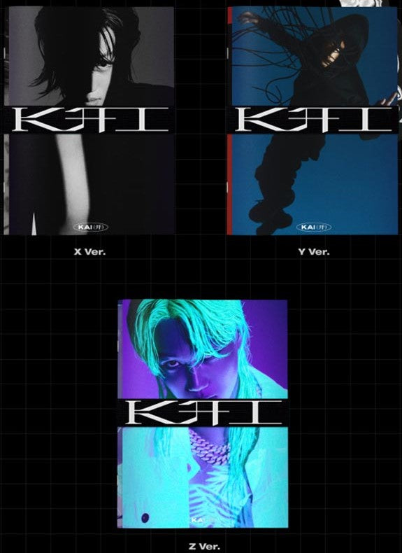 KAI - 1st Mini Album: KAI (开) Photo Book Version (Random of 3 Versions)