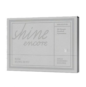 KIM SUNG KYU - Kim Sung Kyu Solo Concert [shine Encore] DVD (2 Disc)