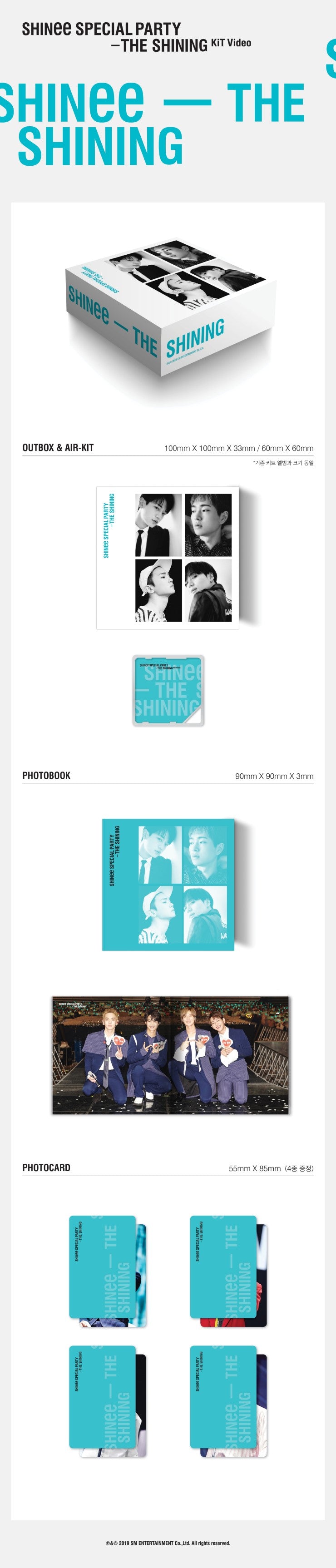SHINee SPECIAL KIT & seekセット SHINEE - SHINee Special Party -THE SHINING KiT Video - K-Pop Time