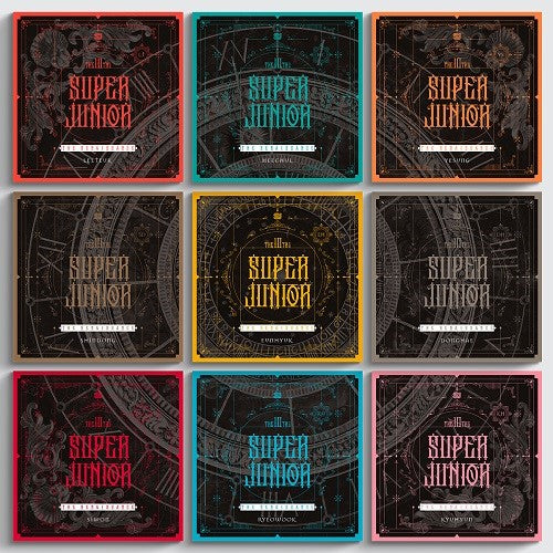 SUPER JUNIOR -The 10th Album - The Renaissance [Square Style - Random Ver]