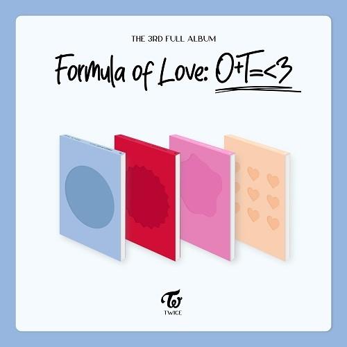 TWICE - Formula of Love: O+T=<3 (Random of 4 Versions) *REPRESS*