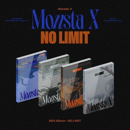 MONSTA X - NO LIMIT (Random of 4 Versions)