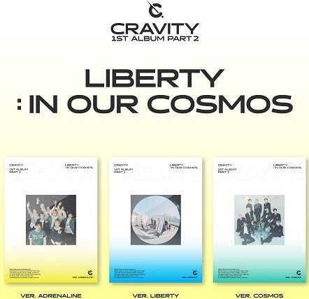 CRAVITY - LIBERTY : IN OUR COSMOS (Random of 3 versions)