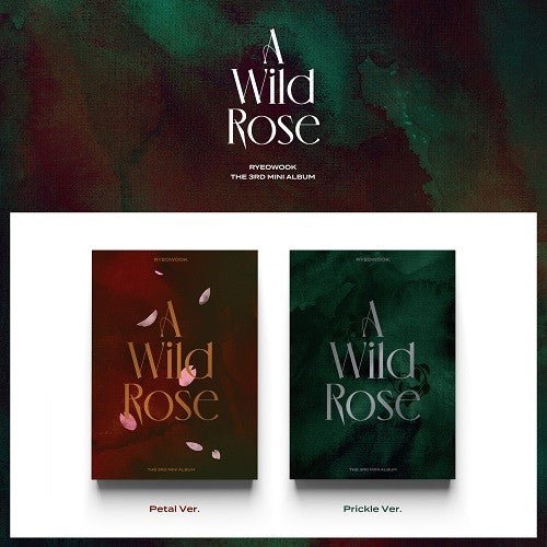 RYEOWOOK (Super Junior) - A Wild Rose (Photobook - Random of 2 Versions)