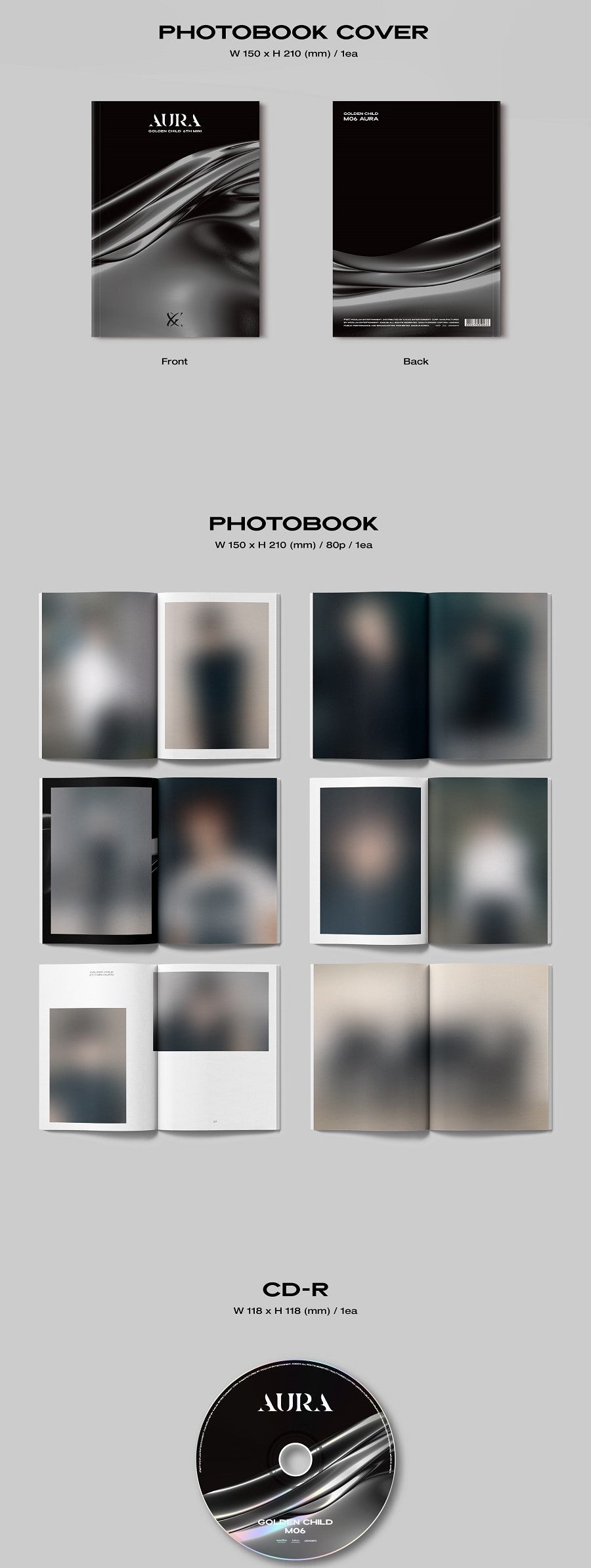 GOLDEN CHILD - AURA (Photobook Ver.) - K-Pop Time