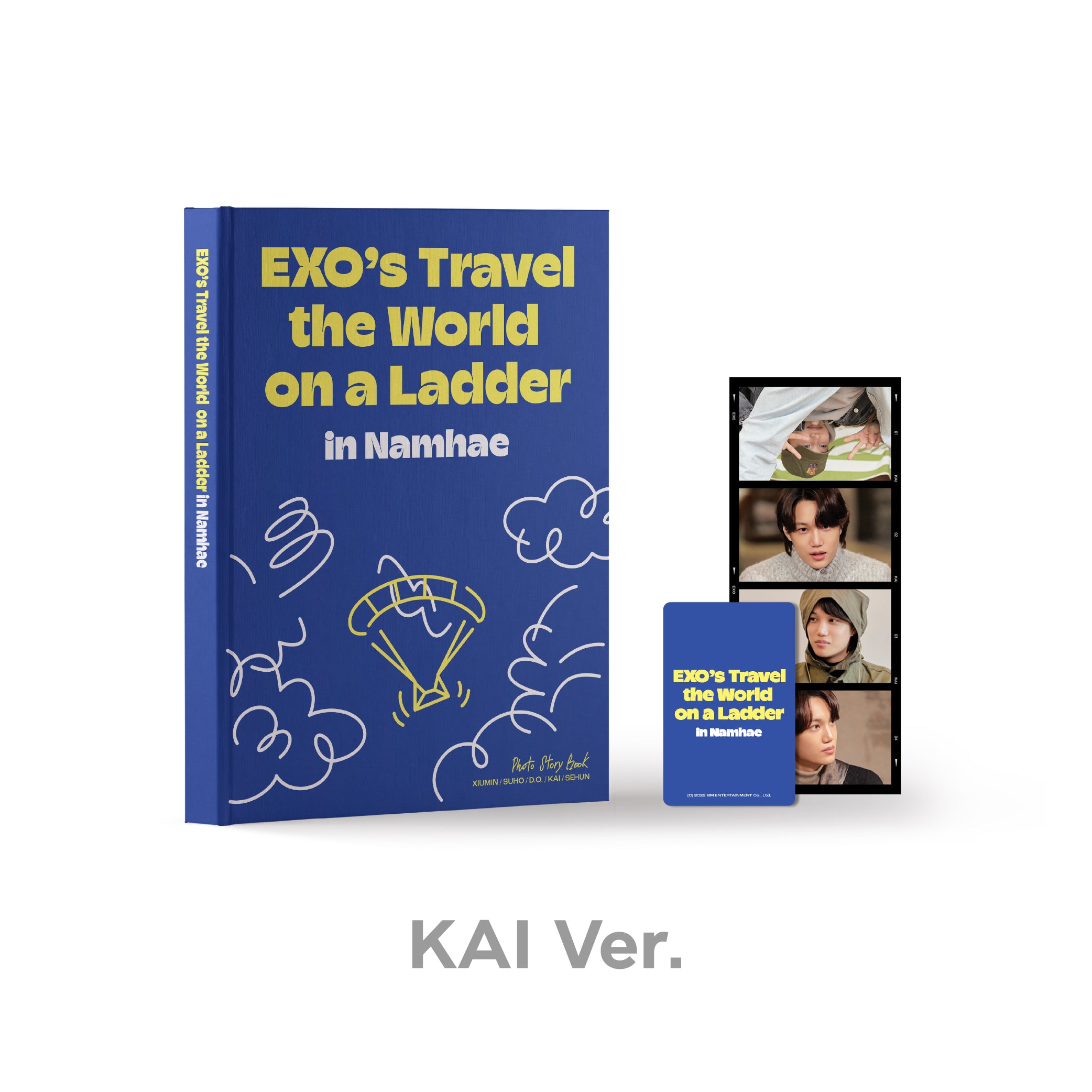 EXO - EXO's Travel the World on a Ladder in Namhae Photobook [KAI Ver.] -  K-Pop Time