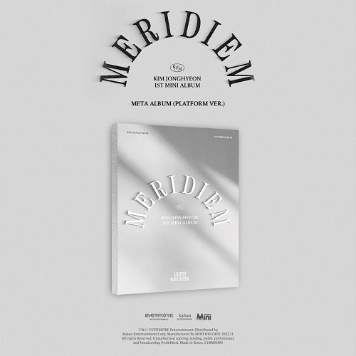 KIM JONG HYEON - MERIDIEM [Meta Album -Platform version]