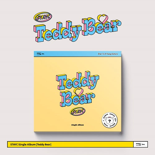 STAYC - Teddy Bear (Digipack Ver. - Random Inner Photobook)