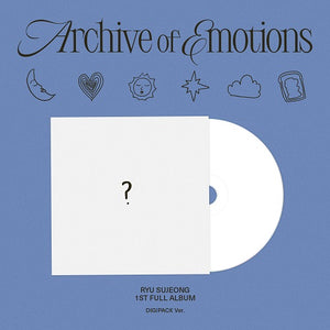 RYU SU JEONG - Archive of emotions [Digipack Ver.]