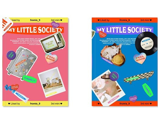 fromis_9 - 3rd Mini Album : My Little Society (Random of 2 Versions)