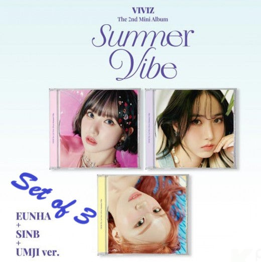 VIVIZ - Summer Vibe (Jewel Ver.) (3 VERSION SET)